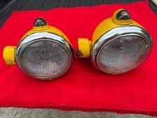 1 Vintage Guide 682-C Headlight Assembly w/ White Motors Bracket P/N 463744 LH picture