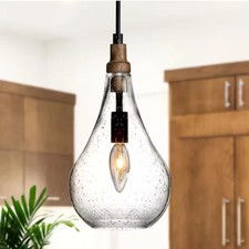 Uolfin Modern Farmhouse Teardrop Kitchen Island Pendant Lighting Maya 1-Light picture