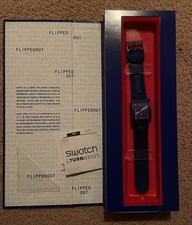 Swatch Special 2003 - SUFZ101 - FLIPPED OUT - New Box + Papers  ## RARE ## picture