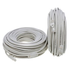CAT6 Ethernet Patch Cord RJ-45 LAN Network Cord Gray 25FT- 200FT Multi-Pack LOT picture
