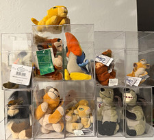 Disney The Lion King Bean Bag Plush Vintage 1998 x 8 characters NMWT & 8 magnet picture