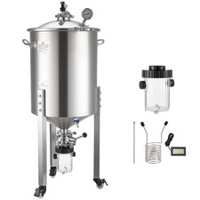 Uimoso Stainless Steel Conical Fermenter 16 Gal/60L Home Brewing Tank picture