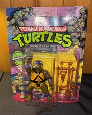 Teenage Muntant Ninja Turtles - Donatello - Playmates - Sealed MOC - 1988 TMNT picture