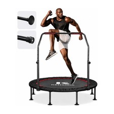 40/48 Inch Rebounder Trampoline for Adults, Indoor Fitness with Handle picture