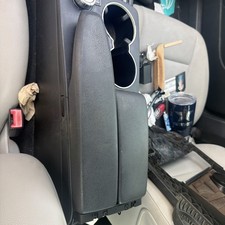 08-14 Mercedes C300 C350 W204 Center Console Armrest Lid Cupholder Black 0660 picture