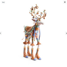 MACKENZIE CHILDS Patience Brewster 2026 Annual Standing Reindeer NEW picture