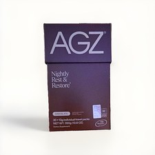 AGZ Nightly Rest & Restore Sleep Support Powder Chocolate 30 Travel Packs picture