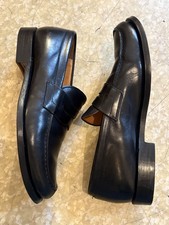 Church's Wesley Custom Grade Penny Loafers 85F US9.5 101 Black Calf Made England picture