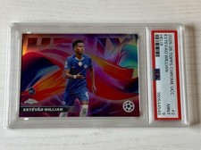 2025-26 Topps Chrome UCC- Estevao Willian RC Helix SSP Case Hit PSA 9 (Pop 4) picture