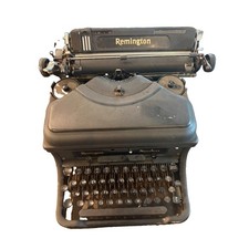 Vintage 1940s Remington Rand Noiseless Standard Desktop Typewriter WORKING picture