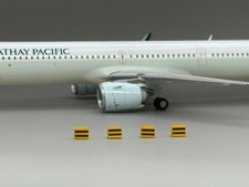 1:200 scale Infinite airport GSE accessory 4 pcs of concret barrier model picture