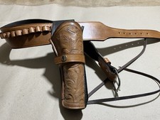 Western Cowboy Holster Belts Cross Draw picture