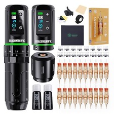 Dragonhawk L3 Tattoo Kit, Cordless/Cord Complete Tattoo 2 Batteries 2,000mAh picture