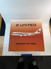 InFlight200 B-Models United Boeing 747-400 N187UA Saul Bass 1:200 B-744-UA-187 picture