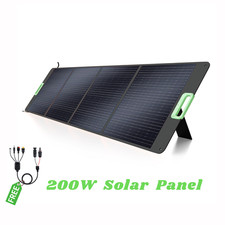 EBL  200 Watt Portable Solar Panel  for Power Station: Foldable  with MC4 Cable picture