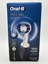Oral-B Pro 500 Rechargeable Toothbrush Black picture