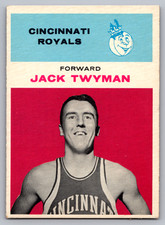 1961-62 FLEER #42 JACK TWYMAN CINCINNATI ROYALS picture