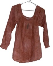 NWT Maurice’s Women’s Off Shoulder Peasant Top Sz M Pink picture