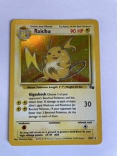 Raichu 14/62 Fossil Holo picture