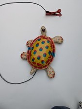 Vintage Tin Toy MOBO Toy-Toise The Turtle Very RARE Collectible From England picture