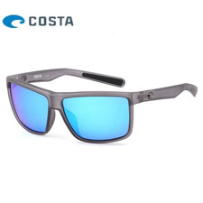New In Box Costa Rinconcito 580p Polarized Sunglasses Smoke gray frame/ Blue picture