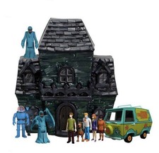 Mezco 5 Points SCOOBY DOO FRIENDS & FOES Deluxe Boxed Set NIB Complete Mansion picture