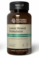 Nature’s Sunshine Lower Bowel Stimulator, Colon Detox Constipation Relief, 100Ct picture