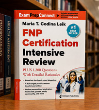 FNP Certification Intensive Review: PLUS 1,200 Practice Questions USA STOCK picture