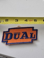 Vtg  Brand Dual DŪAL Patch (Advertising / Uniform Patch) Nos picture