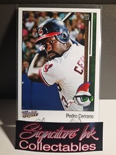 Pedro Cerrano / Dennis Haysbert Custom Art Card - Major League Movie - Raw Card picture