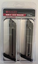 TWO Ruger® 22/45® Mark IV® 10 RD 22 LR Mag. 90646 FAST  picture
