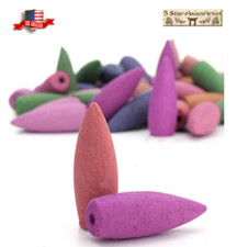 Big Backflow Incense Burner Cones Flower Flavor Smoke Bullet Cone 40/80/120Pcs picture