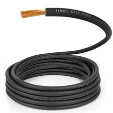 TEMCo 4 Gauge AWG Welding Cable Car Battery Flexible Copper Wire MADE IN USA picture
