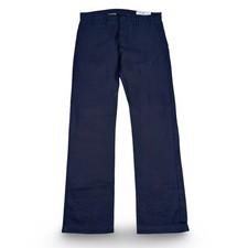 Rogue Territory RGT Officer Trouser Slim Taper Indigo Blue Selvedge Pants Men 36 picture