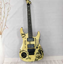 US Kirk Hammett KH-2 Ouija Electric Guitar Burl Maple Natural Finish HH Pickup picture