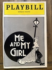 Vintage March 1987 Playbill “Me And My Girl” Marquis Theatre Broadway NYC picture
