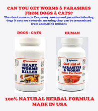 AYUDA NATURAL PARA LOS PARASITOS Y GUSANOS EN EL ESTOMAGO - HUMANOS & PETS - USA picture