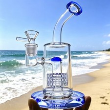 Heady Matrix Glass Recycle Rigs Perc Water Pipe bong Hookah Smoking Shisha 14mm picture