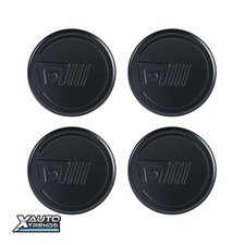 4 x Motegi Wheel Center Cap Aluminum Snap-In 65.3mm Matte Black MRCAPB-MB picture