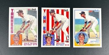 Don Mattingly 1984 /83 Rookie Art Cards baseball artworks Card Stock 3 Card Lot picture