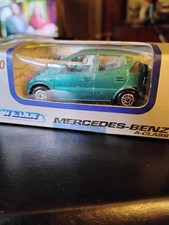 Welly Collection 1:60 Scale. Green Mercedes-Benz A-Class.in Box.w. Velvet Bag picture