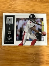 2002 UD Piece of History #5 Michael Vick picture