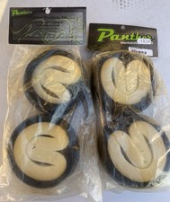 Vintage Panther T975 C-T8 Slick RC Tires W/foam NOS Set Of 4 1/8 Scale  picture