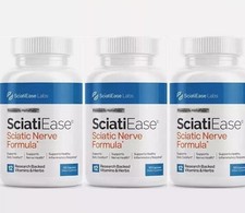 3 PACK SciatiEase Labs Sciati Ease Sciatic Nerve Formula 120 Capsules FAST-SHIP- picture
