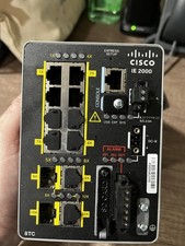 Cisco IE 2000 IE-2000-8TC-G-B 8 Port Industrial Ethernet Switch Open Box picture