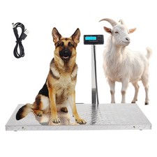 Livestock Scale 1100Lb Floor 0.2Lb Precision Stainless Steel Non Slip Platform picture