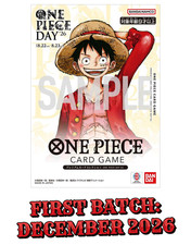 ONE PIECE DAY 2026 [Luffy] Premium Card Collection - Japanese, PRE-SALE picture
