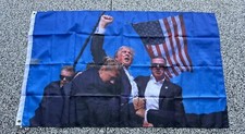 Donald Trump 2024 (Fight) Flag 3x5’ picture