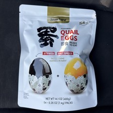 New The Snack Yard Flavored Quail Eggs - 54 Count X .26 oz, Chinese New Year picture