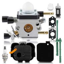 Carburetor & Air Fuel Filter Fit Stihl BG45 BG46 BG55 BG65 BG85 SH55 SH85 Blower picture